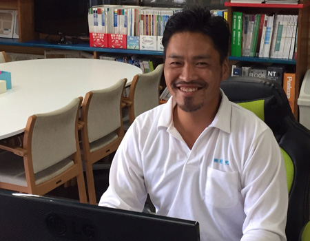 工事部長 平野 秀和 紹介写真