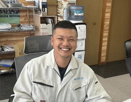 現場管理 斎藤 元暉 紹介写真