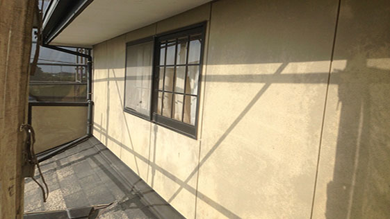 静岡県掛川市一般住宅 外壁の施工前画像