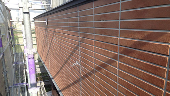 静岡県掛川市一般住宅 外壁の施工前画像