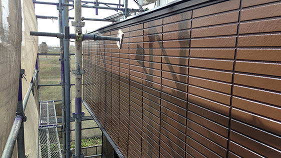 静岡県掛川市一般住宅 外壁の施工後画像