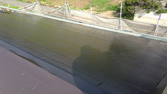 静岡県掛川市一般住宅 屋根の施工後画像