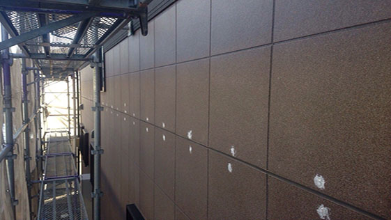 静岡県磐田市一般住宅 外壁の施工前画像