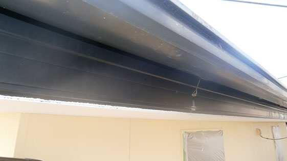 静岡県磐田市一般住宅 横樋の施工前画像