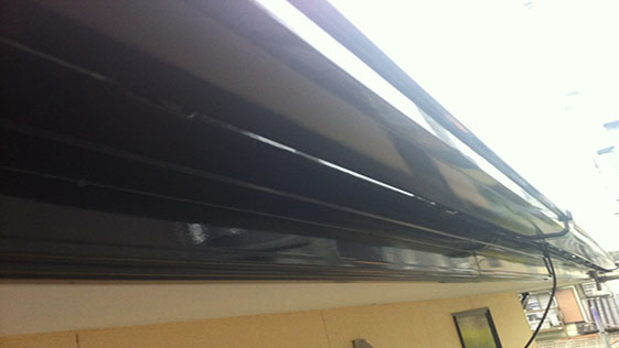 静岡県磐田市一般住宅 横樋の施工後画像