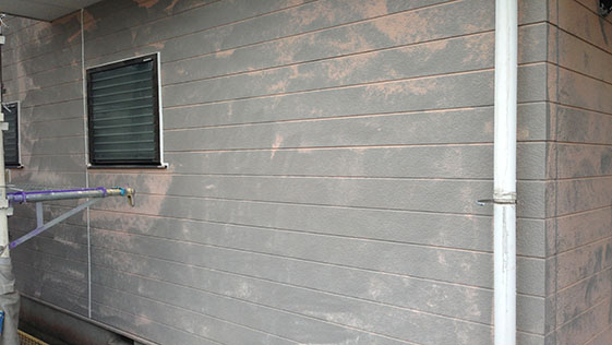 静岡県磐田市一般住宅 外壁の施工前画像