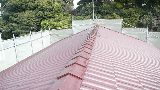 静岡県磐田市一般住宅 屋根の施工後画像