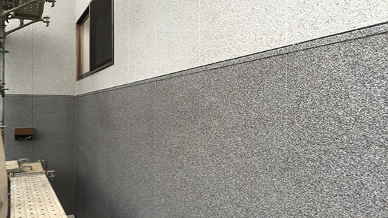 静岡県袋井市一般住宅 外壁の施工後画像