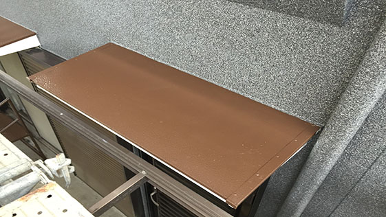 静岡県袋井市一般住宅 庇の施工後画像