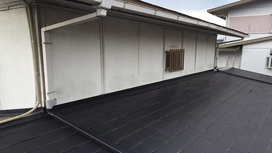 福岡県中間市一般住宅 外壁の施工前画像