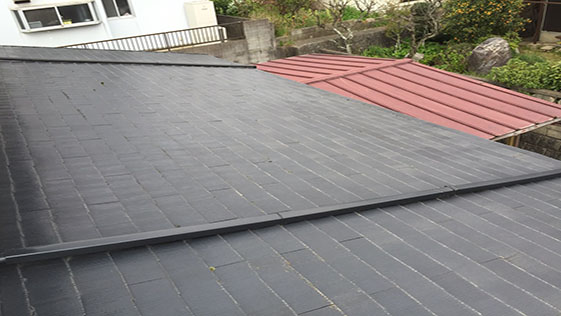 福岡県中間市一般住宅 屋根の施工前画像