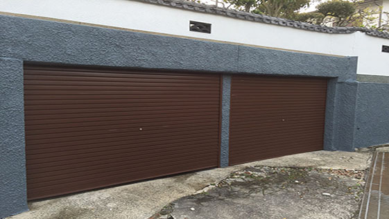 福岡県中間市一般住宅 シャッターの施工後画像