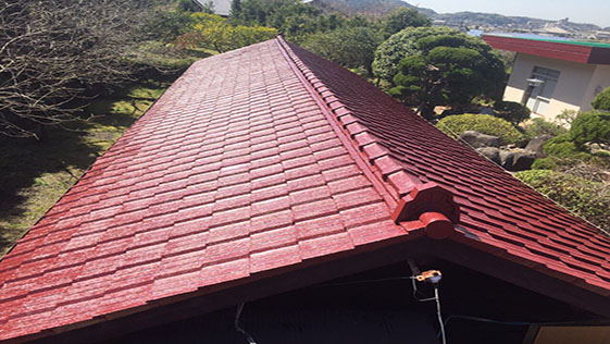 山口県山口市一般住宅 屋根の施工後画像