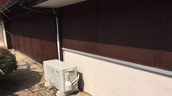 山口県山口市一般住宅 雨戸の施工後画像