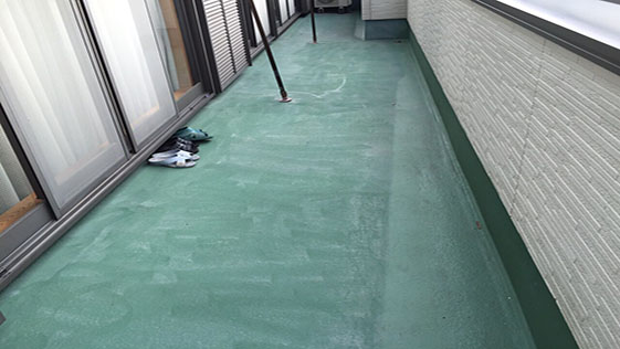 静岡県袋井市一般住宅 防水の施工前画像