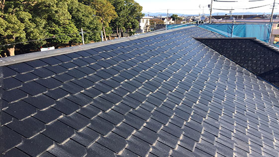 静岡県浜松市北区一般住宅 屋根の施工前画像