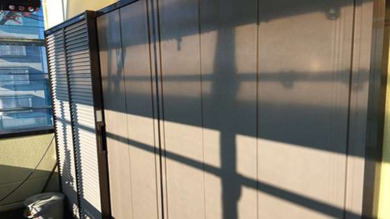 静岡県浜松市北区一般住宅 雨戸の施工前画像