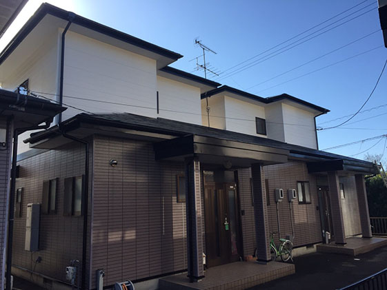 静岡県袋井市アパートの施工前画像