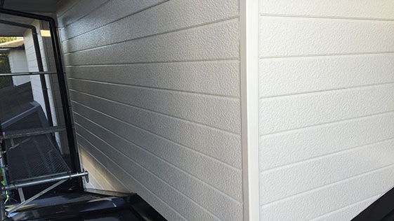 静岡県袋井市アパート 外壁の施工後画像