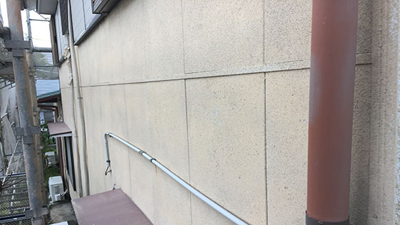 静岡県磐田市一般住宅 外壁の施工前画像