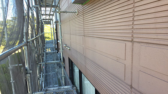 静岡県袋井市一般住宅 外壁の施工前画像