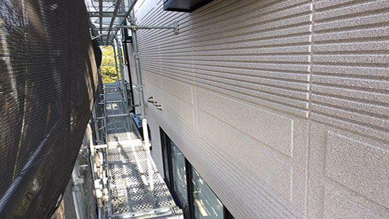 静岡県袋井市一般住宅 外壁の施工後画像