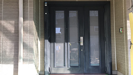 愛知県豊橋市一般住宅 玄関の施工前画像