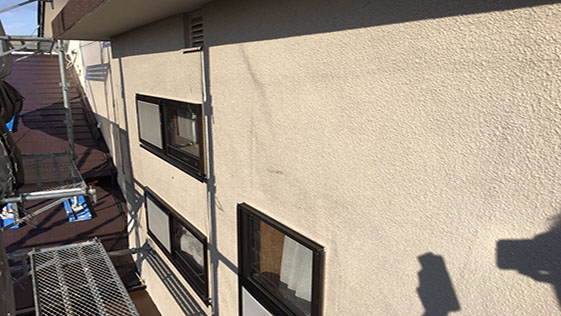 静岡県浜松市中区一般住宅 外壁の施工後画像