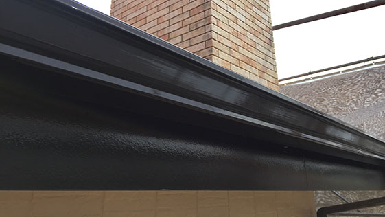 静岡県浜松市東区一般住宅 横樋の施工後画像