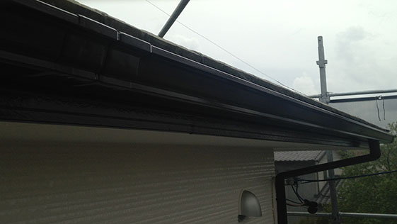 静岡県磐田市一般住宅 横樋の施工後画像
