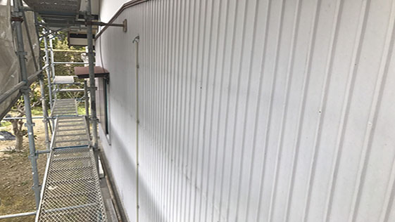 静岡県磐田市一般住宅 外壁の施工前画像