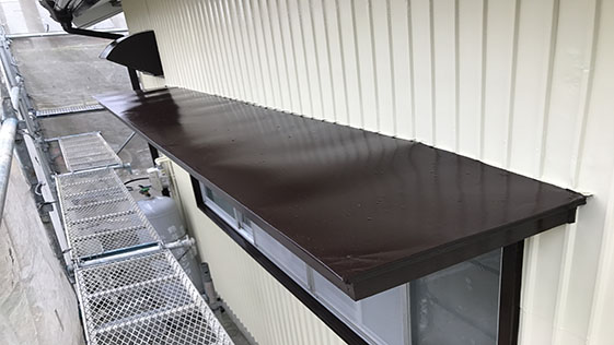 静岡県磐田市一般住宅 庇の施工後画像