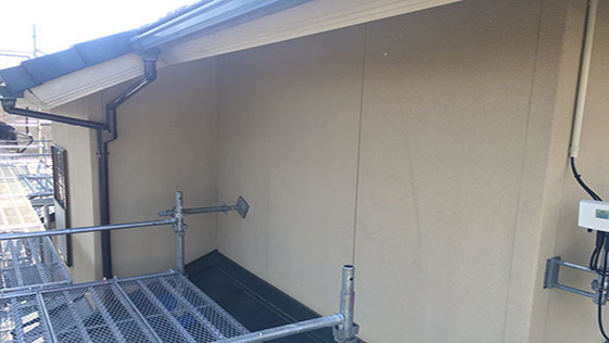 静岡県浜松市北区一般住宅 外壁の施工前画像