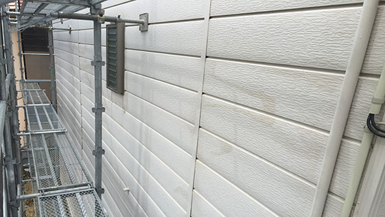 静岡県浜松市東区アパート 外壁の施工前画像