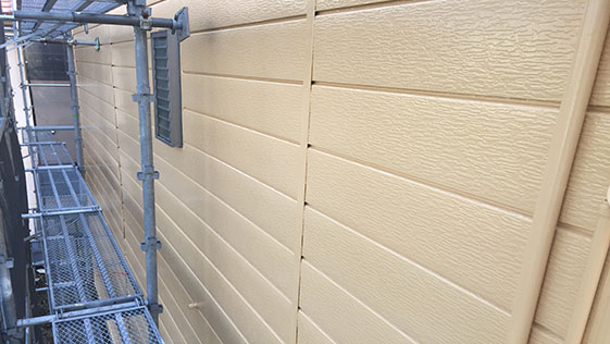 静岡県浜松市東区アパート 外壁の施工後画像