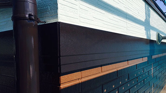 静岡県浜松市東区アパート 帯の施工後画像