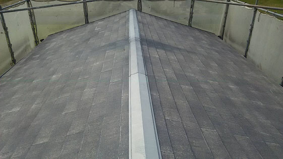 静岡県掛川市一般住宅 屋根の施工前画像