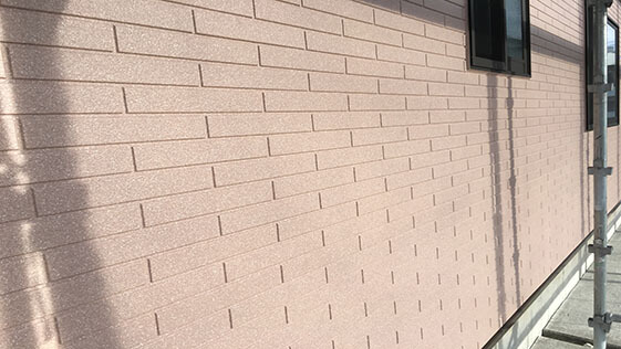 静岡県藤枝市一般住宅 外壁の施工後画像