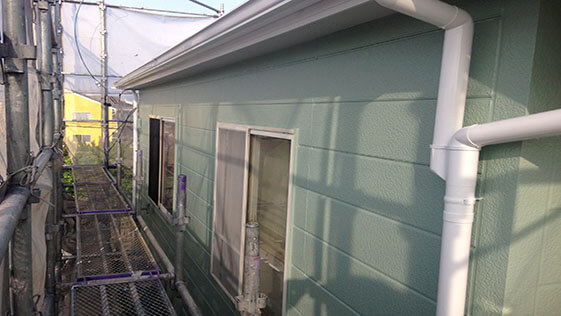 静岡県袋井市一般住宅 外壁の施工後画像