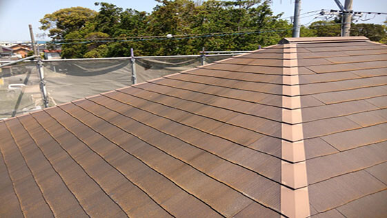 静岡県袋井市一般住宅 屋根の施工前画像