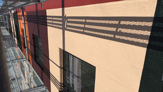 静岡県袋井市ホテル 外壁の施工後画像