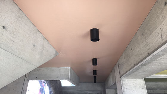 静岡県袋井市ホテル 天井の施工後画像