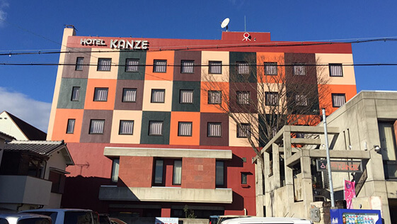 静岡県袋井市ホテルの施工前画像