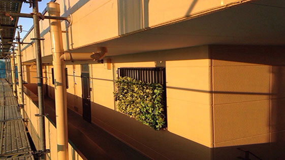 静岡県浜松市東区アパート 外壁の施工後画像