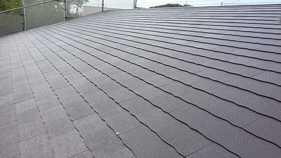 静岡県掛川市一般住宅 屋根の施工後画像