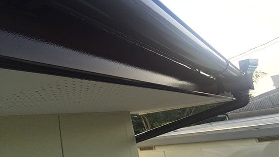 静岡県掛川市一般住宅 横樋の施工後画像