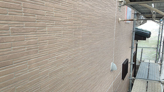 静岡県掛川市一般住宅 外壁の施工前画像