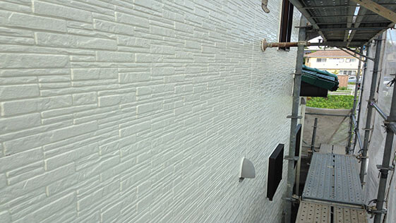 静岡県掛川市一般住宅 外壁の施工後画像