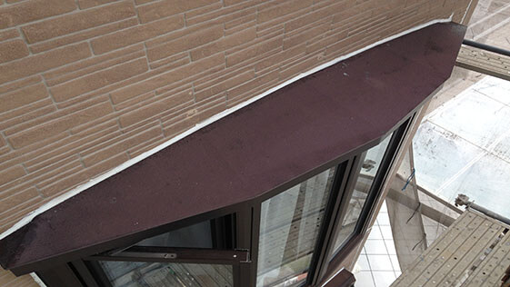 静岡県掛川市一般住宅 庇の施工前画像