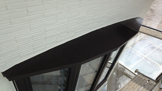 静岡県掛川市一般住宅 庇の施工後画像